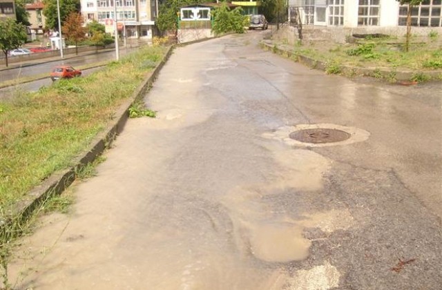 В община Шумен най-засегнати от валежите са селата Вехтово, Ивански и кв. Макак