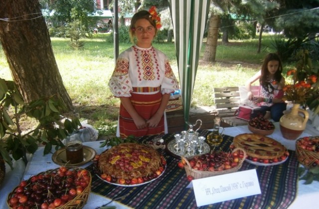 Алекс Сърчаджиева водеща на „Празник на черешата“-Кюстендил 2014
