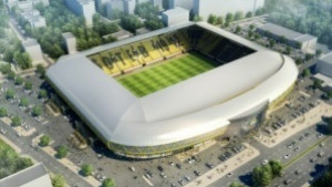 Временно спират строежа на стадион Христо Ботев