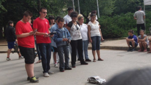 Деца в риск показаха майсторство при управление на автомодели