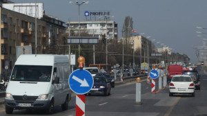 Приключва ремонтът на едното платно при 4ти км