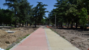 Основната рехабилитация на парковете Розариум и Тюлбето продължава с бързи