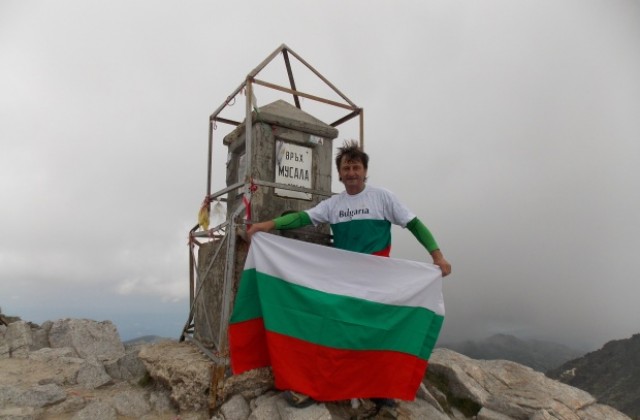 Йордан Грозданов стъпи на шестте най-високи върхове на Балканите за 72 часа