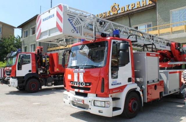 Нова техника за над 1 млн лв. в пожарната служба в Търговище