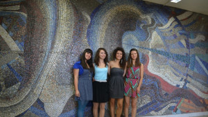 Красиво мозаечно пано украси Педагогическия факултет на ВТУ