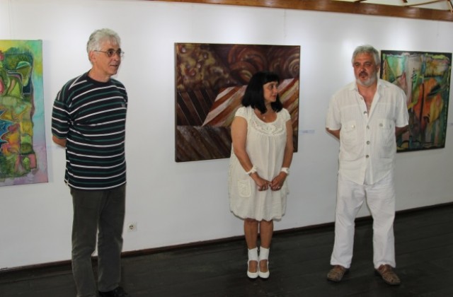 Слънчевите пана на художничката Елена Темелкова озариха Околийска къща в Дупница