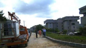 Драгомир Николов инспектира строителни обекти в Трявна