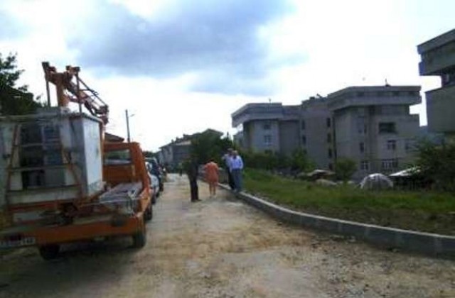 Драгомир Николов инспектира строителни обекти в Трявна