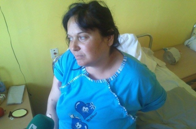Жената, за която даряват кръв, роди