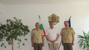 Областният управител се срещна с новия началник на Военния университет