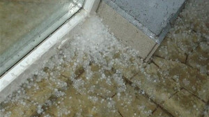 Слаба градушка удари Русе