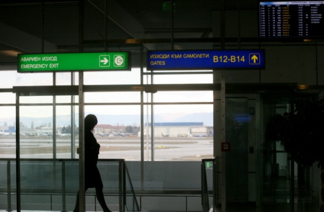 Летище София отчита ръст на пътниците