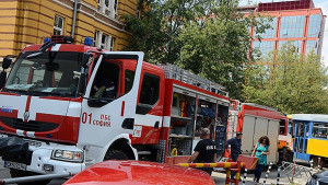 Пожар пламна до Министерски съвет