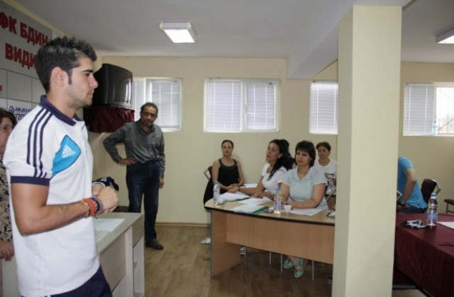 Представител на „Реал Мадрид обучава видински треньори