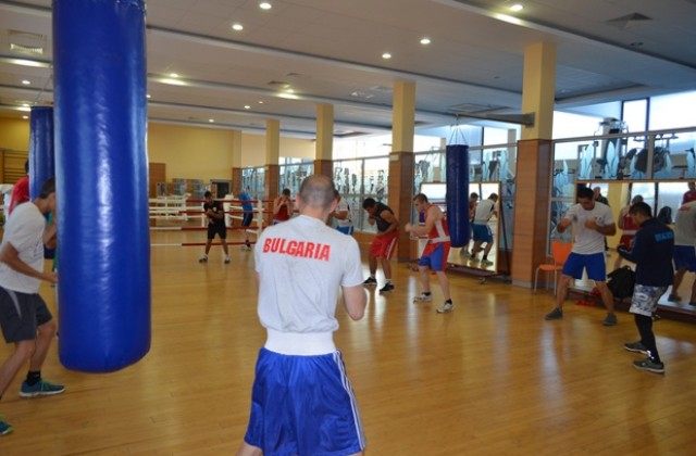 Национали по бокс тренират в Албена