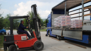 Австрийци дариха строителни материали за наводнените домове в Килифарево и