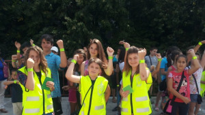 Деца учат за пожарната безопасност