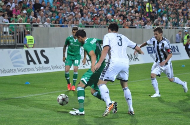 „Гробарите“ се окопаха за 0:0 срещу Лудогорец