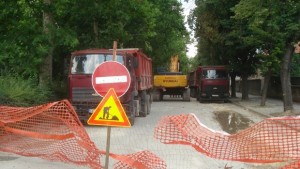 Затвориха бул Оборище в Димитровград Довършват Водния цикъл