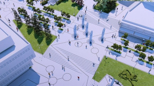 Проектът за терена на стария съвет все още без развитие