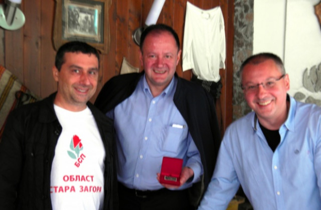 Ръководството на БСП-Стара Загора се срещна с новия лидер на партията