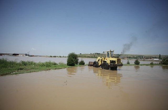 Река Скът в Мизия се прибра в коритото си