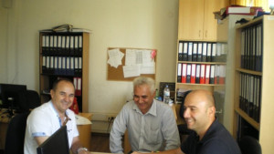 Кметът на община Гълъбово подписа договорите за пет европроекта