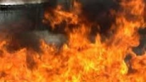 Пожар в автоморга изпепели 10 коли и багер