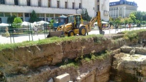Откриха древни статуи в центъра на Пловдив