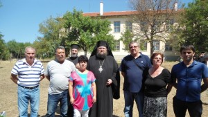 Викарият на Патриарх Неофит Григорий положи основния камък на първия