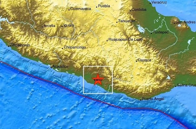 Трус с магнитуд 5.8 по Рихтер разлюля Мексико