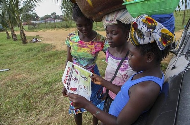 Либерийски селяни зазиждат живи болни от Ебола