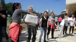 Откриват символ на доброволеца в Аспарухово