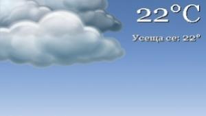 Облачно време с кратки превалявания от дъжд