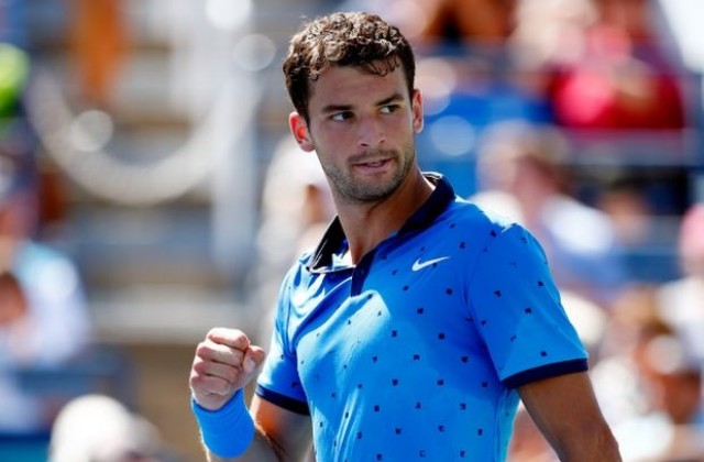 Григор Димитров на 1/8 финал на US Open
