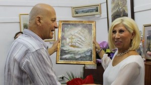 Силвия Кацарова с Есенна любов от състудента й Жеко Димитров