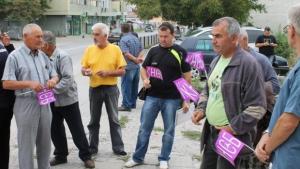 Работещите в Напоителни системи протестират заради неполучени заплати