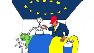 Карикатури по пътя за Европа