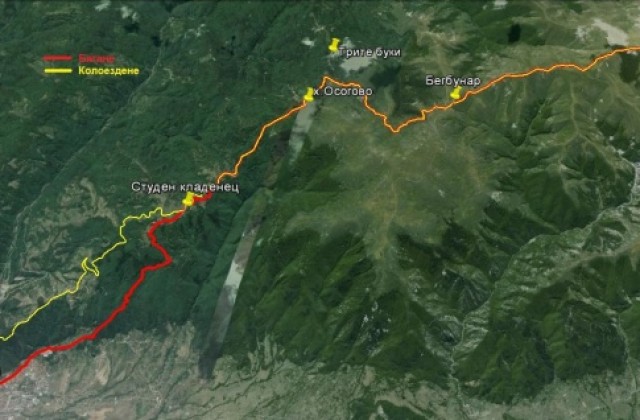 Планинско бягане и планинско колоездене от Кюстендил до връх Руен