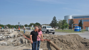 Кметът инспектира ремонта на бул Тутракан