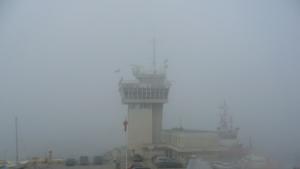 Пристанището затвори заради мъгла