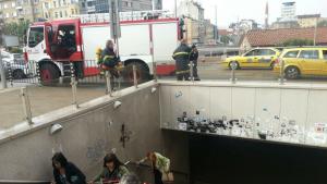 Лек взрив около подлеза при Шератон стресна софиянци