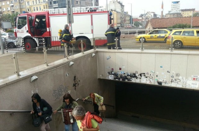 Лек взрив около подлеза при Шератон стресна софиянци