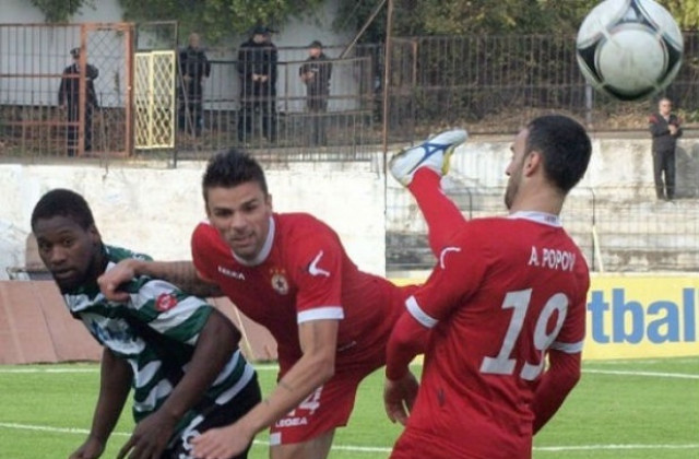 ЦСКА изпусна победата във Варна в края