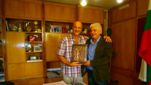 Методи Чимев посрещна световния шампион по таекуондо за ветерани Евгени