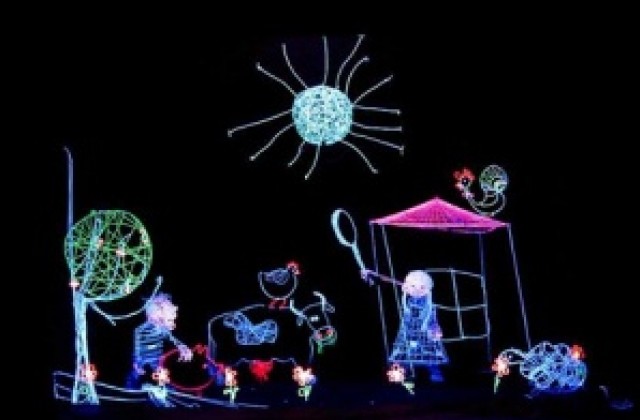 Детската пиеса „Тебеширена приказка в Кюстендил