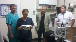 Мобилен апарат за очна диагностика на бебета получи МБАЛ Монтана