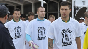 Играчите на Берое подкрепиха легендарен футболист