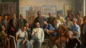 Изложбата Реставрация на паметта Не познати художници от една картина