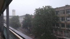 Дъжд и вятър в Сливен
